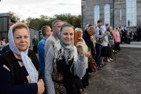 26-В память преподобного Севастиана по улицам Караганды прошел крестный ход, и состоялось открытие монумента святому