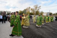 27-В память преподобного Севастиана по улицам Караганды прошел крестный ход, и состоялось открытие монумента святому