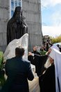 31-В память преподобного Севастиана по улицам Караганды прошел крестный ход, и состоялось открытие монумента святому