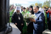 33-В память преподобного Севастиана по улицам Караганды прошел крестный ход, и состоялось открытие монумента святому