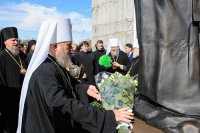 34-В память преподобного Севастиана по улицам Караганды прошел крестный ход, и состоялось открытие монумента святому