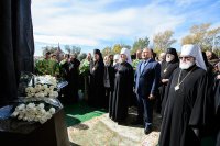 36-В память преподобного Севастиана по улицам Караганды прошел крестный ход, и состоялось открытие монумента святому