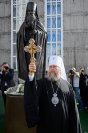 37-В память преподобного Севастиана по улицам Караганды прошел крестный ход, и состоялось открытие монумента святому