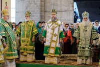 8-Управляющий Усть-Каменогорской епархией принял участие в духовных торжествах, посвященных 50-летию преставления преподобноисповедника Севастиана Карагандинского, в «Шахтерской столице» Казахстана