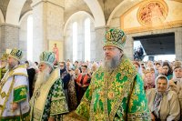 11-Управляющий Усть-Каменогорской епархией принял участие в духовных торжествах, посвященных 50-летию преставления преподобноисповедника Севастиана Карагандинского, в «Шахтерской столице» Казахстана
