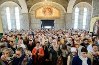 12-Управляющий Усть-Каменогорской епархией принял участие в духовных торжествах, посвященных 50-летию преставления преподобноисповедника Севастиана Карагандинского, в «Шахтерской столице» Казахстана