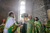 30-Управляющий Усть-Каменогорской епархией принял участие в духовных торжествах, посвященных 50-летию преставления преподобноисповедника Севастиана Карагандинского, в «Шахтерской столице» Казахстана