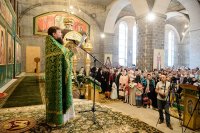 36-Управляющий Усть-Каменогорской епархией принял участие в духовных торжествах, посвященных 50-летию преставления преподобноисповедника Севастиана Карагандинского, в «Шахтерской столице» Казахстана