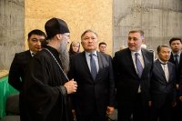 41-Управляющий Усть-Каменогорской епархией принял участие в духовных торжествах, посвященных 50-летию преставления преподобноисповедника Севастиана Карагандинского, в «Шахтерской столице» Казахстана