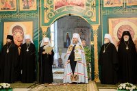 51-Управляющий Усть-Каменогорской епархией принял участие в духовных торжествах, посвященных 50-летию преставления преподобноисповедника Севастиана Карагандинского, в «Шахтерской столице» Казахстана