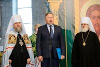 52-Управляющий Усть-Каменогорской епархией принял участие в духовных торжествах, посвященных 50-летию преставления преподобноисповедника Севастиана Карагандинского, в «Шахтерской столице» Казахстана