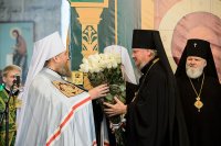58-Управляющий Усть-Каменогорской епархией принял участие в духовных торжествах, посвященных 50-летию преставления преподобноисповедника Севастиана Карагандинского, в «Шахтерской столице» Казахстана