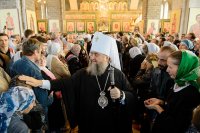 59-Управляющий Усть-Каменогорской епархией принял участие в духовных торжествах, посвященных 50-летию преставления преподобноисповедника Севастиана Карагандинского, в «Шахтерской столице» Казахстана