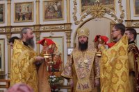 20-В воскресный день епископ Амфилохий возглавил служение Божественной Литургии в кафедральном соборе