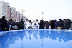 «Во Иордане крещающуся Тебе, Господи». Праздник Крещения Господня в Усть-Каменогорске