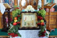 1-Преобразился еси на горе, Христе Боже. Престольный праздник Спасо-Преображенского храма города Шемонаиха.