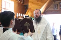 40-Преобразился еси на горе, Христе Боже. Престольный праздник Спасо-Преображенского храма города Шемонаиха.