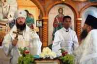 46-Преобразился еси на горе, Христе Боже. Престольный праздник Спасо-Преображенского храма города Шемонаиха.