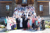 49-Преобразился еси на горе, Христе Боже. Престольный праздник Спасо-Преображенского храма города Шемонаиха.