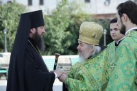 8-В Усть-Каменогорске молитвенно почтили 50-летие преставления преподобного Севастиана Карагандинского