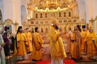 5-Служение епископа Амфилохия в Неделю о мытаре и фарисее (+ВИДЕО)
