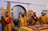 9-Служение епископа Амфилохия в Неделю о мытаре и фарисее (+ВИДЕО)