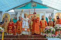 22-Управляющий Усть-Каменогорской и Семипалатинской епархией епископ Амфилохий принял участие в праздновании 70-летия возвращения Никольского собора Алма-Аты Русской Православной Церкви