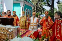 27-Управляющий Усть-Каменогорской и Семипалатинской епархией епископ Амфилохий принял участие в праздновании 70-летия возвращения Никольского собора Алма-Аты Русской Православной Церкви