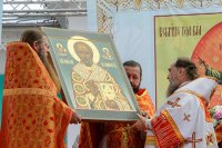 54-Управляющий Усть-Каменогорской и Семипалатинской епархией епископ Амфилохий принял участие в праздновании 70-летия возвращения Никольского собора Алма-Аты Русской Православной Церкви
