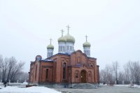 1-В среду второй седмицы Святой Четыредесятницы епископ Амфилохий совершил Литургию Преждеосвященных Даров в Свято-Зиновьевском храме столицы Рудного Алтая