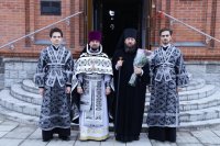 6-В среду второй седмицы Святой Четыредесятницы епископ Амфилохий совершил Литургию Преждеосвященных Даров в Свято-Зиновьевском храме столицы Рудного Алтая