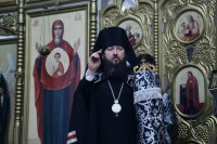 8-В среду второй седмицы Святой Четыредесятницы епископ Амфилохий совершил Литургию Преждеосвященных Даров в Свято-Зиновьевском храме столицы Рудного Алтая