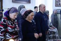 11-В среду второй седмицы Святой Четыредесятницы епископ Амфилохий совершил Литургию Преждеосвященных Даров в Свято-Зиновьевском храме столицы Рудного Алтая