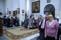14-В среду второй седмицы Святой Четыредесятницы епископ Амфилохий совершил Литургию Преждеосвященных Даров в Свято-Зиновьевском храме столицы Рудного Алтая