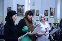 18-В среду второй седмицы Святой Четыредесятницы епископ Амфилохий совершил Литургию Преждеосвященных Даров в Свято-Зиновьевском храме столицы Рудного Алтая