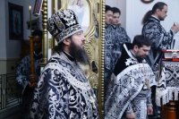 20-В среду второй седмицы Святой Четыредесятницы епископ Амфилохий совершил Литургию Преждеосвященных Даров в Свято-Зиновьевском храме столицы Рудного Алтая
