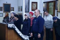 24-В среду второй седмицы Святой Четыредесятницы епископ Амфилохий совершил Литургию Преждеосвященных Даров в Свято-Зиновьевском храме столицы Рудного Алтая