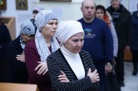 29-В среду второй седмицы Святой Четыредесятницы епископ Амфилохий совершил Литургию Преждеосвященных Даров в Свято-Зиновьевском храме столицы Рудного Алтая