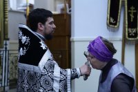 36-В среду второй седмицы Святой Четыредесятницы епископ Амфилохий совершил Литургию Преждеосвященных Даров в Свято-Зиновьевском храме столицы Рудного Алтая