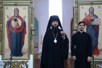37-В среду второй седмицы Святой Четыредесятницы епископ Амфилохий совершил Литургию Преждеосвященных Даров в Свято-Зиновьевском храме столицы Рудного Алтая