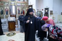 38-В среду второй седмицы Святой Четыредесятницы епископ Амфилохий совершил Литургию Преждеосвященных Даров в Свято-Зиновьевском храме столицы Рудного Алтая