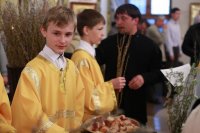 26-Всенощное бдение в канун двунадесятого праздника Входа Господня в Иерусалим