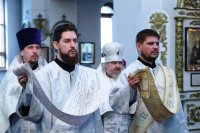 2-Служение епископа Амфилохия в Лазареву Субботу