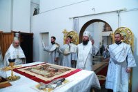 9-Служение епископа Амфилохия в Лазареву Субботу
