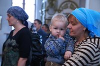 16-Служение епископа Амфилохия в Лазареву Субботу