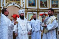 19-Служение епископа Амфилохия в Лазареву Субботу