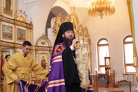 5-Божественная Литургия в Неделю 14-ю по Пятидесятнице в Андреевском кафедральном соборе города Усть-Каменогорска
