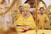 8-Божественная Литургия в Неделю 14-ю по Пятидесятнице в Андреевском кафедральном соборе города Усть-Каменогорска