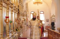 10-Божественная Литургия в Неделю 14-ю по Пятидесятнице в Андреевском кафедральном соборе города Усть-Каменогорска