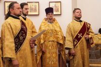11-Божественная Литургия в Неделю 14-ю по Пятидесятнице в Андреевском кафедральном соборе города Усть-Каменогорска
